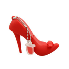 Presente do Valentim Sexy Sapatos de Salto Alto Vermelho USB Disco Criativo USB Drives